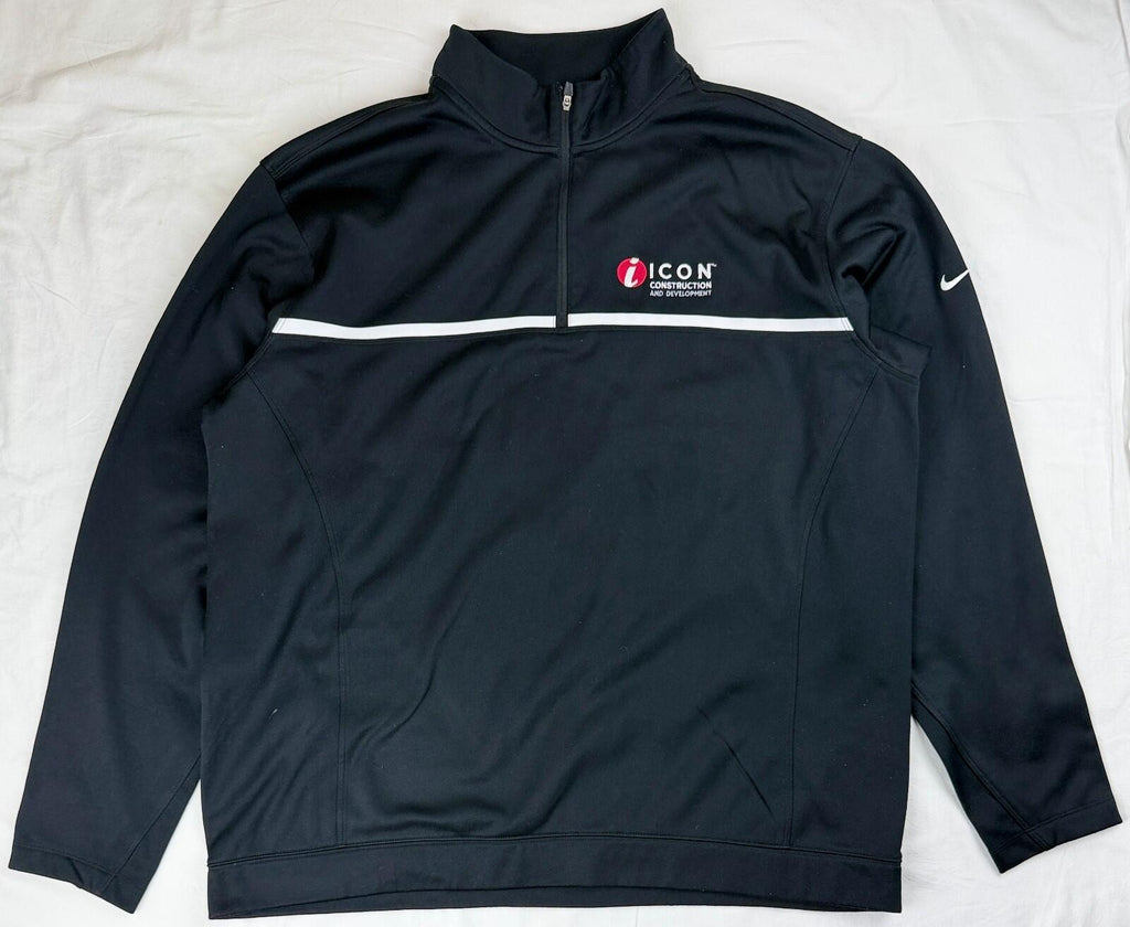 Black Nike/icon Construction Track Top