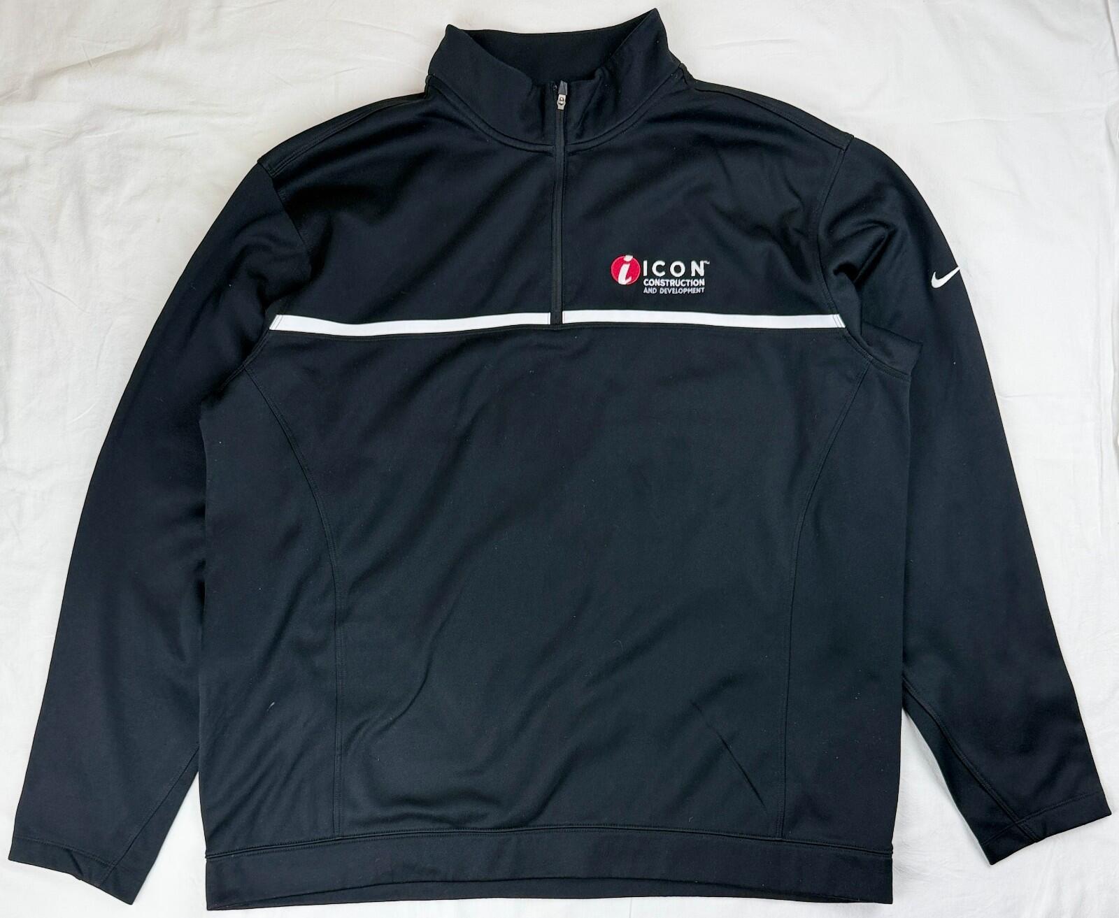 Black Nike/icon Construction Track Top