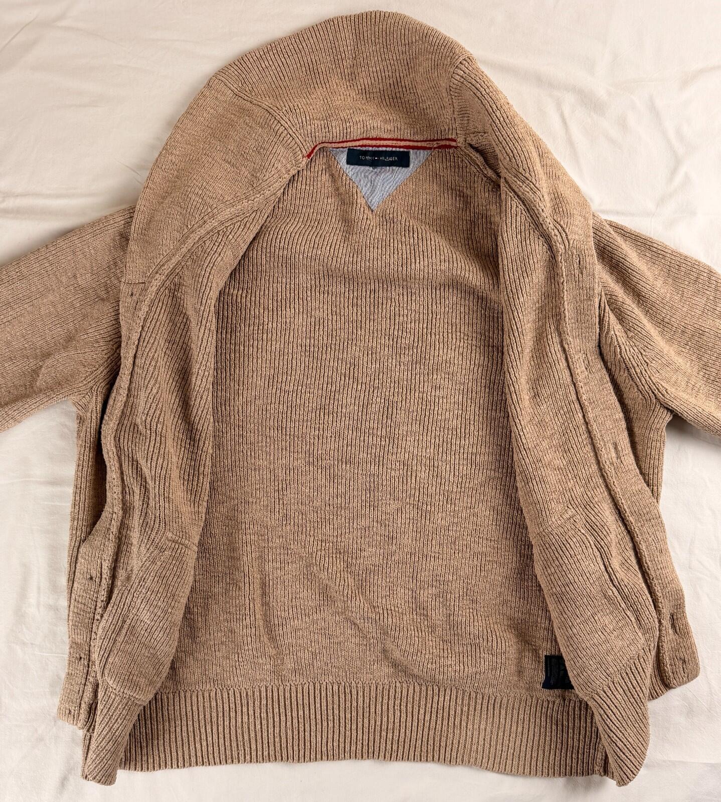 Sand Tommy Hilfiger Cardigan (A29)