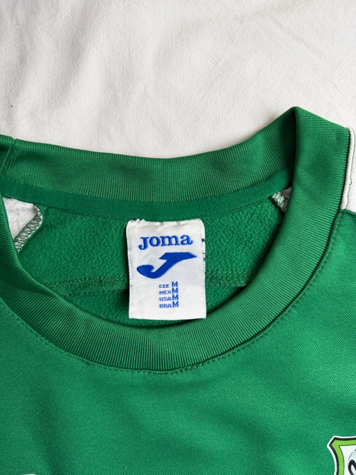 Joma Green and White  Sports Jumper