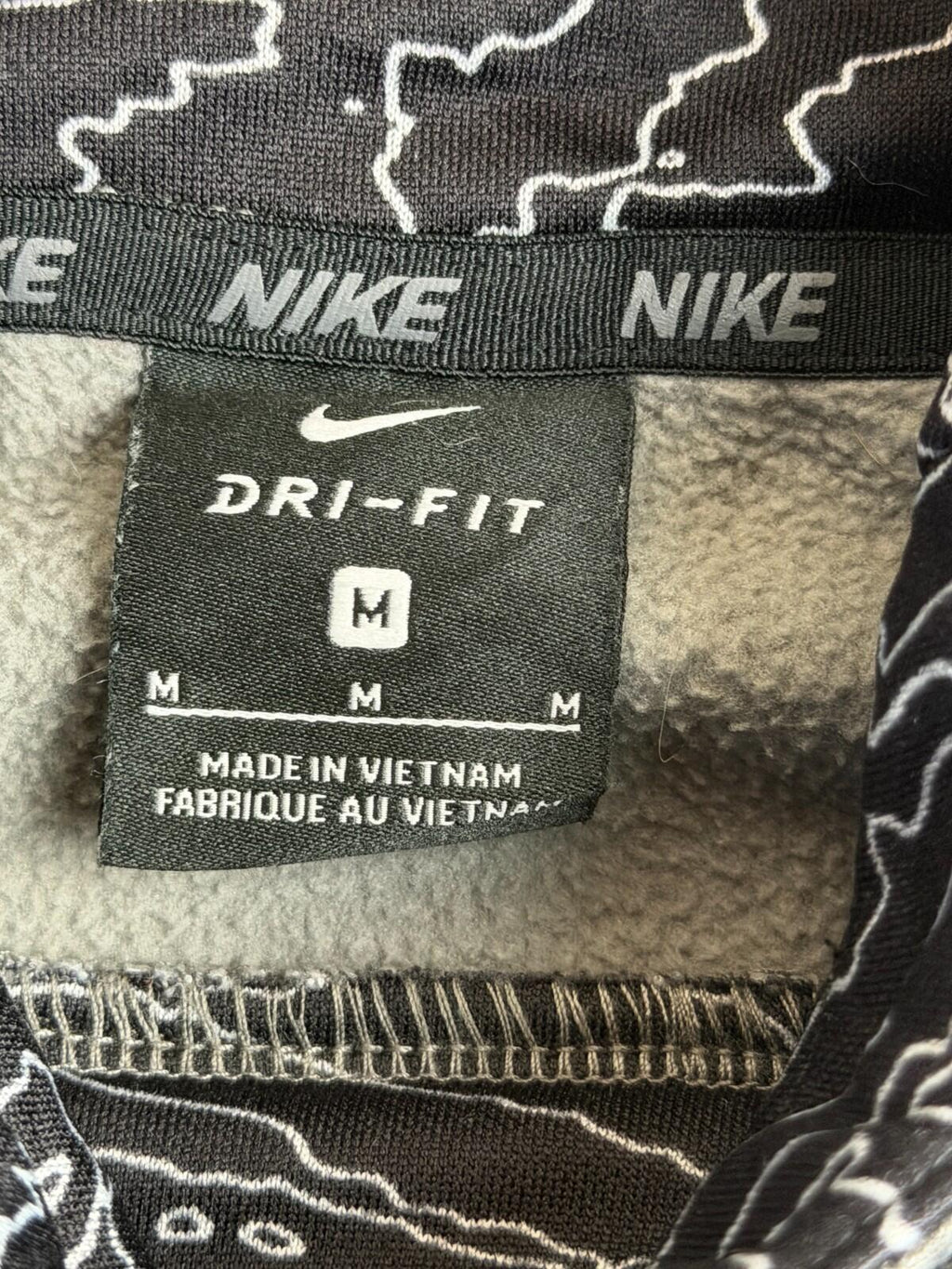 Nike Grey/White Hoodie