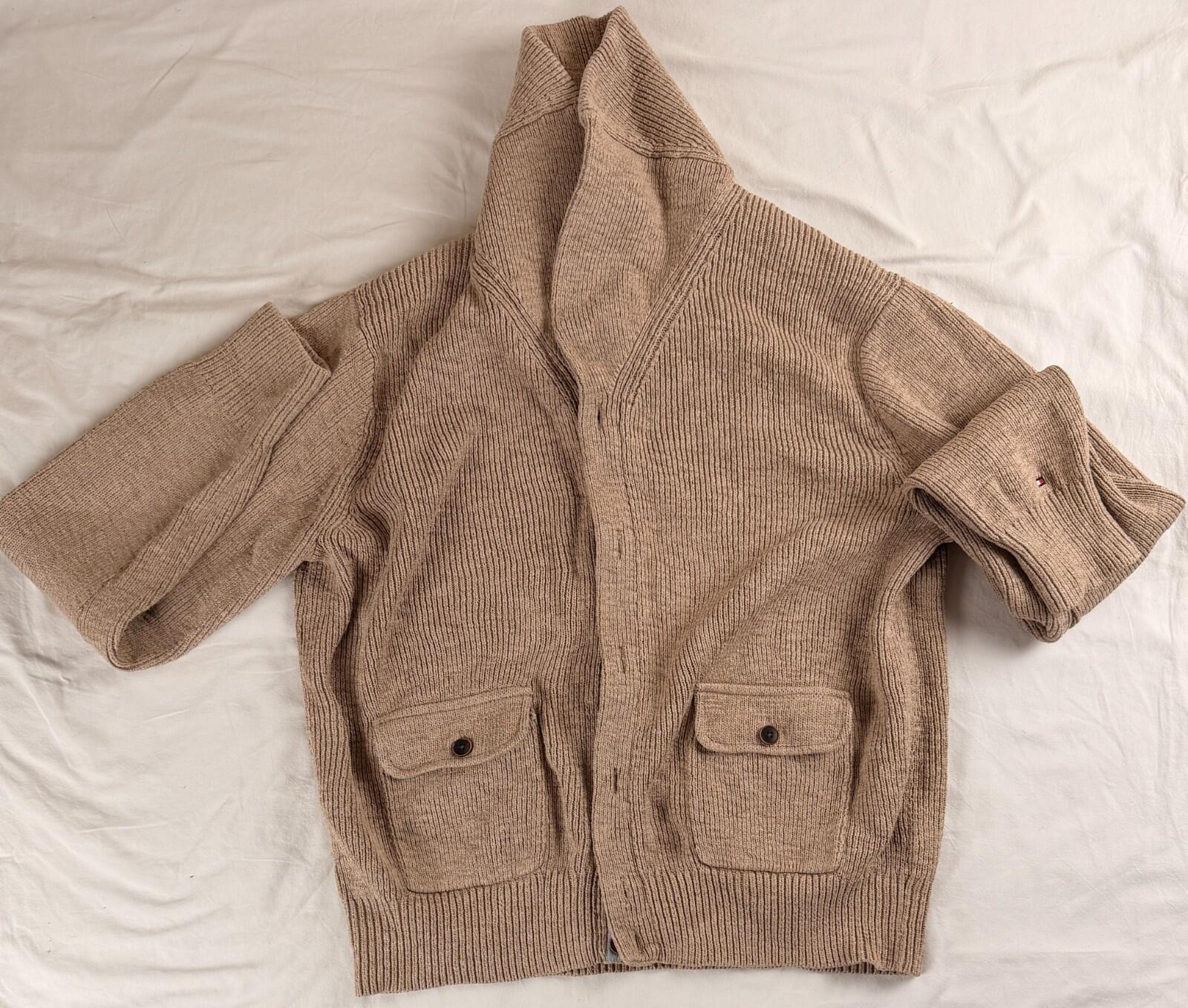 Sand Tommy Hilfiger Cardigan (A29)