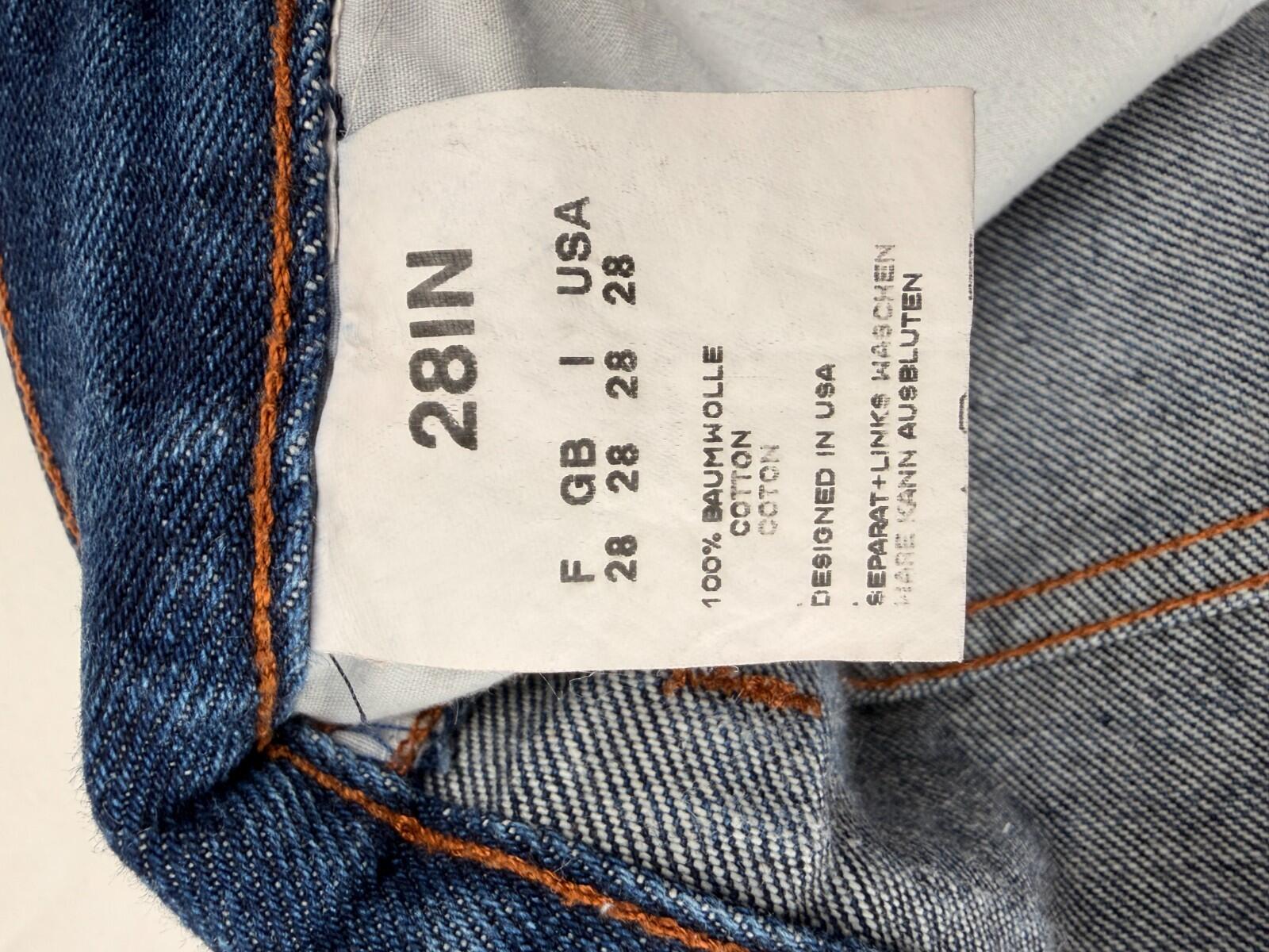 Blue US40:FAT-X Jean Short (A28)