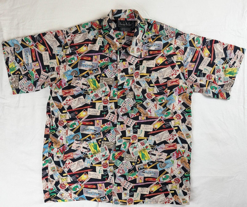 Rare Vintage Nicole Miller Shirt (A33)