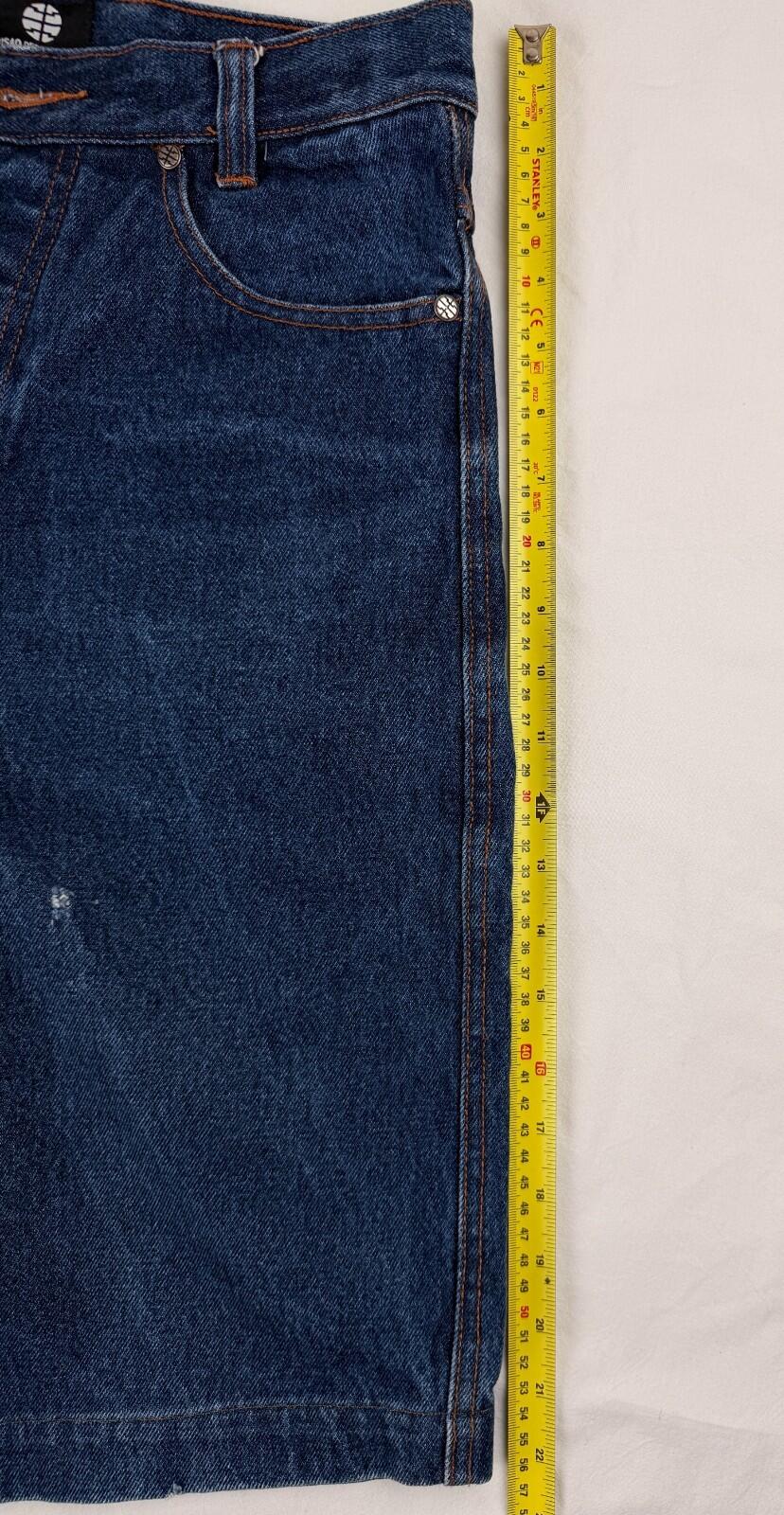Blue US40:FAT-X Jean Short (A28)