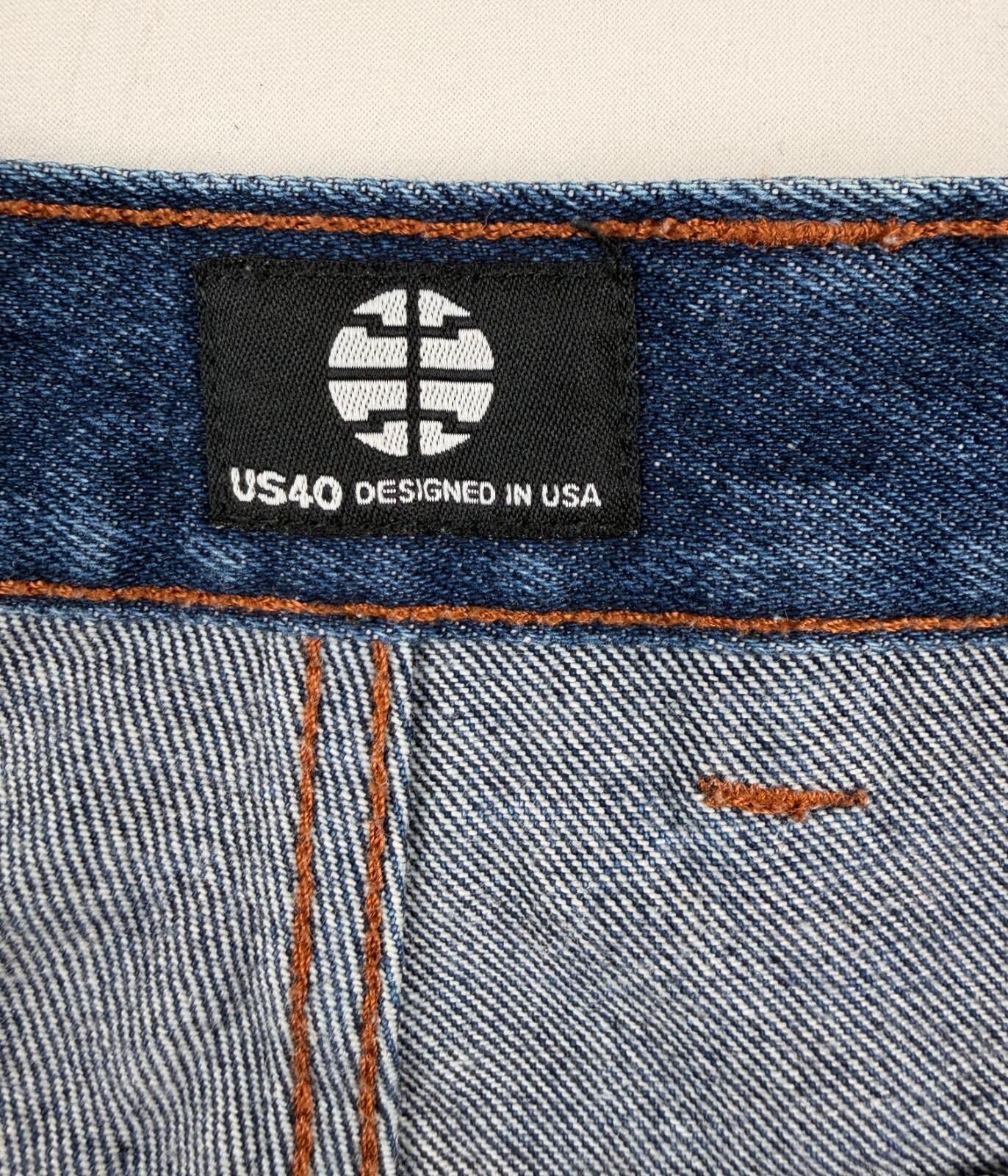 Blue US40:FAT-X Jean Short (A28)
