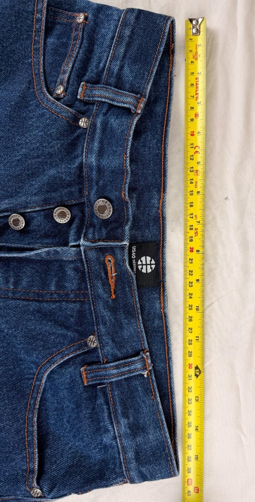 Blue US40:FAT-X Jean Short (A28)