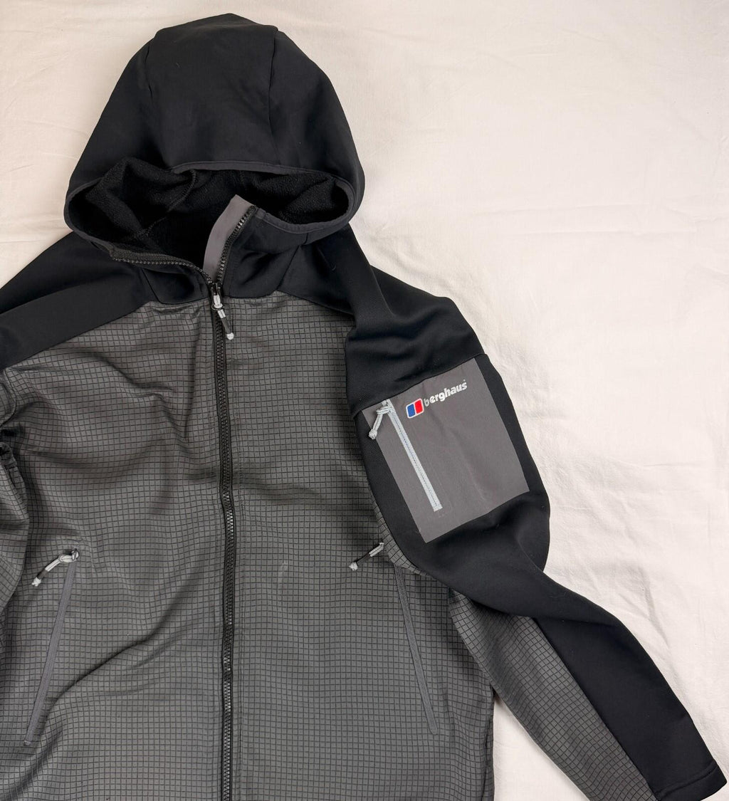 Berghaus Hoodie(Grey&Black)(A42)