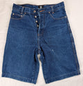 Blue US40:FAT-X Jean Short (A28)
