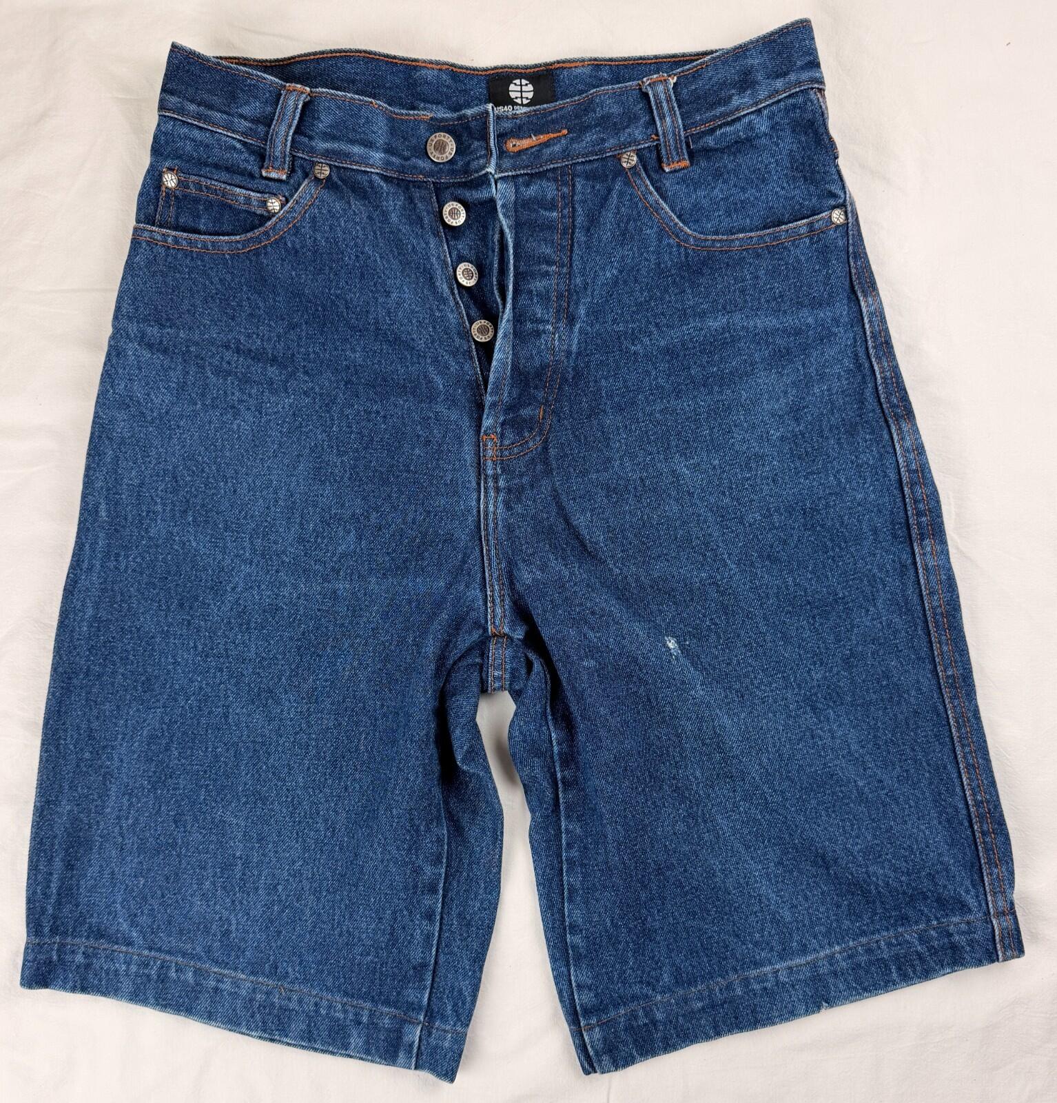 Blue US40:FAT-X Jean Short (A28)